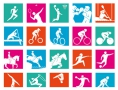 Icons that represent individual sports